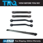 Trq 5 Piece Rear Track Bar Upper Lower Control Arms Kit Cast Sides For Gm Suv. Fixed Price $249.95.
