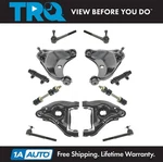 Trq 12 Pc Steering & Suspension Kit Control Arms Tie Rods Sway Bar End Links New. Fixed Price $424.95.