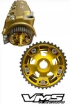 Vms Adjustable Cam Gear In Gold For 1988 To 2000 Honda Civic Crx D15 D16 Sohc. Fixed Price $68.88.