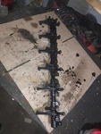 Caterpillar 3126 Rocker Arm Assembly Oem P# 153-8471,138-8401,138-8403,138-8402. Fixed Price $125.00.
