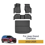 All Weather For Jeep Grand Cherokee 5-SEAT 2022-2025 Tpe Floor Mats & Cargo. Fixed Price $121.99.