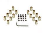 Mr. Gasket 920G Steel Lock Rocker Arm Nuts Chevy / Pontiac Ford, Set Of 16. Fixed Price $101.11.