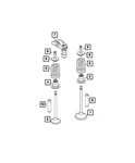 Genuine Mopar Valve Tappet 68440310AA. Fixed Price $19.24.