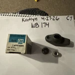 Genuine Gm 55-89 Chevrolet Engine Rocker Arm With Ball And Nut 3974290 Nos. Fixed Price $6.34.