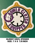 Crower Clutch Equipped - Vinyl Sticker Decal Vintage Drag Racing Engine. Fixed Price $11.67.