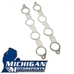 Steel Mls Exhaust Manifold Header Gaskets LS1 LS3 LQ4 LM7 4.8 5.3 5.7 6.0 6.2. Fixed Price $22.99.