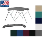 6.25OZ Boat Bimini Top Set Fits Vip Fish/ski 190 Ptm O/b 1990-1991. Fixed Price $474.70.