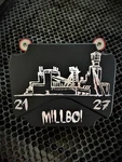 Custom Engraving On Predator 212 Hemi Valve Cover. Clearance For Roller Rockers. Fixed Price $105.00.
