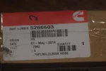 New 5266603 Cummins Coupling Elbow Hose Box, Oem!. Fixed Price $35.00.