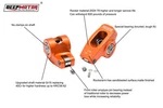 Deepmotor 2024-T6 Aluminum 1.5 Ratio 3/8'' Roller Rocker Arms For Chevy Sbc 350. Fixed Price $149.99.