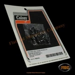 Colony 3025-34, Rocker Arm Cover Screws, Hex Head, 1939-1947 Knuckle, Parkerized. Fixed Price $13.46.