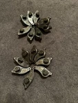 Hendrick Motorsports #48 RO7 Stainless Steel Used Rocker Arms (16 Total). Fixed Price $100.00.