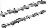 Aulink 2PCS 53021552AB Intake & Exhaust Rocker Arm Shaft Assembly For 2003-2020. Fixed Price $65.00.