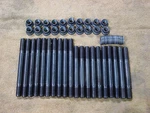 Ford 429 460 512 Stroker Cylinder Head Stud Kit Procomp 4340 12POINT Nuts GRADE8. Fixed Price $139.99.