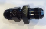 T146 -16AN Straight Bulk Head Fitting W/nut For Fuel /oil Water Black. Fixed Price $12.23.