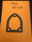 New 1952-1964 Ford 215-223-262 Intake To Exhaust Manifold Gasket. Fixed Price $13.50.