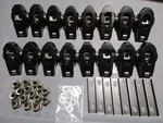 Scorpion 4 Summit LS1 Chevy 1.7 Pedestal Full Roller Rocker Arms Black Set. Fixed Price $399.99.