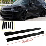 For Land Range Rover Sport 86.6" Side Skirts Rocker Panel Body Kits Gloss Black. Fixed Price $52.95.