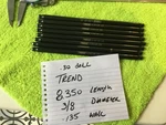 Trend T8351353 Chromoly Pushrod - 3/8 .135 W/ .210 Radius 8.350 Long Set Of. Fixed Price $95.00.