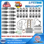 Head Gasket W/ Bolt 16PCS Rocker Arm& Lvalve Lifter Kit For Chevy Gmc 2.4L L4. Fixed Price $245.79.
