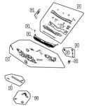 Genuine Mopar Air Baffle Left 5155719AC. Fixed Price $7.76.