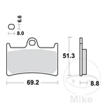Trw Sintered Brake Pads Trq Altn: 7321441. Fixed Price $83.04.