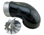 6.6L Lly 6+6 Billet Compressor Wheel Air Intake Elbow For 04-05 Silverado Sierra. Fixed Price $169.04.