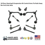Arms Tierods Sway Bar Link Suspension Kit Set 10 For 95-2000 Chevrolet K2500 New. Fixed Price $258.02.