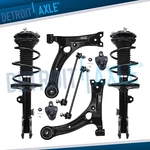 1.8L Front Struts Lower Control Arms Sway Bars For 2011 2012 2013 Corolla Matrix. Fixed Price $277.29.