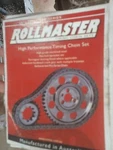 Rollmaster Timing Set CS3040; Red Series Double Roller Ford 302/351W Sbf Efi. Fixed Price $105.00.