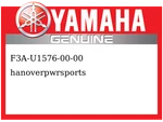 Yamaha Oem Part F3A-U1576-00-00 Shaft, Pedestal. Fixed Price $261.99.