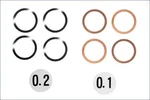 Kyosho - 12X15MM Shim SET(0.1/0.2/4PC). Fixed Price $6.79.