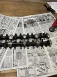 Rocker Arm Shaft Set 63 Plymouth. Fixed Price $120.00.