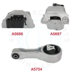 3PCS New Engine Motor Mount For 11-2018 Journey L4 2.4L Automatic Transmission. Fixed Price $101.07.