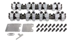 And Machine 2053-160/155 Sbc Shaft Rocker Arm Kit W/bowtie 18 Deg. Heads. Fixed Price $2525.03.