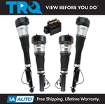 Trq 5PC Air Suspension Kit Valve Block Solenoid Front & Rear Struts For S-class. Fixed Price $1309.95.