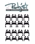 Rocker Clips X 16 2008-2010 6.4L Powerstroke Genuine Oem Ford F250 F350 F450. Fixed Price $78.24.