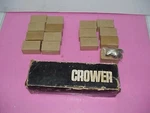 15 New Crower 73050 Stamped Steel Rocker Arms Sb Chevy 1.5 Ratio For 3/8 Stud. Fixed Price $80.00.
