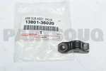 1380136020 Genuine Toyota Arm Sub-assy, Valve Rocker, NO.1 13801-36020. Fixed Price $30.20.