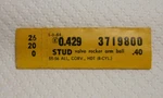Genuine Chevy Gm Dealer 55 56 Corvette 3719800 Rocker Arm Stud Parts Bin Label. Fixed Price $29.00.