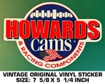 Howards Cams Racing Components Vintage Original Vinyl Decal Sticker-nhra Drag. Fixed Price $8.69.