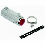 Rpc R6570 Chrome-plated Aluminum Radiator Reservoir Tank Length: 9". Fixed Price $88.90.