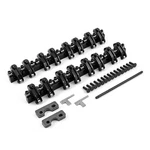Chevy Gm LS1 Shaft 1.7 Ratio Dna Aluminum Roller Rocker Arms Set. Fixed Price $460.84.