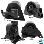 Engine Motor Mounts & Manual Trans. 4PCS Set For X-trail 05-06 4WD. Fixed Price $104.00.
