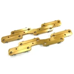 Jomar Rocker Arm Stud Girdle 1113-1410; Pro-model Clamp-on Gold Aluminum For Bbc. Fixed Price $326.10.