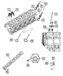 Genuine Mopar Hyd Roller Tappet 5037812AA. Fixed Price $12.45.