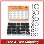 500PCS Ring Kit 20 Sizes Nitrile Rubber Gasket Seals Plumbing Auto Set. Fixed Price $12.89.