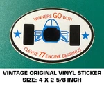 Clevite 77 Engine Bearings Vintage Original Vinyl Decal Sticker - Performance. Fixed Price $7.22.
