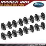 Black 2024 Aluminum Shaft Mount Rocker Arm Set For Gm L92 LS3 Gen Iii 1.7 Ratio. Fixed Price $230.19.