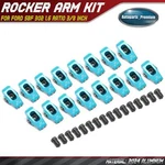 Blue 2024 Aluminum Rocker Arm Set Ford Sbf 302 1.6 Ratio 3/8" Self-aligning. Fixed Price $196.59.